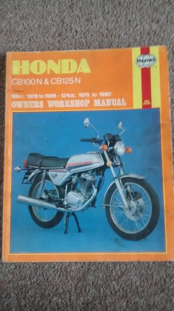 image for Honda CB100N CB125 N Haynes Workshop Manual