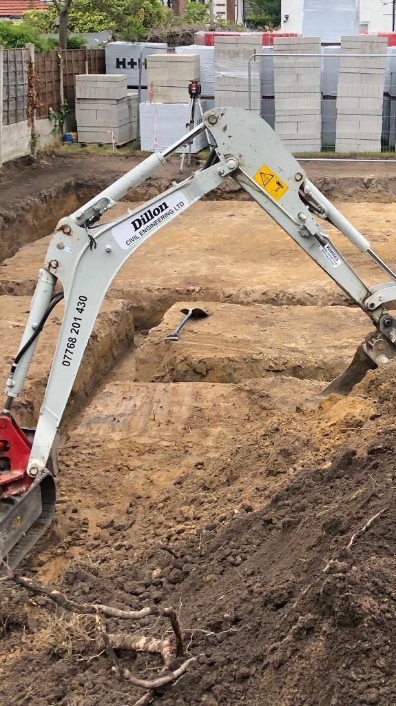 image for Landscaping. Civil engineering. Digger hire 
