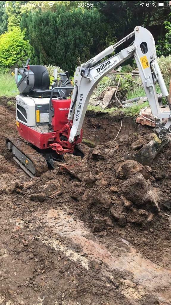 image for Groundwork. Mini diggers. Plant hire. 
