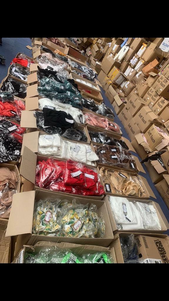 image for Joblot bohoo pretty little thing nasty girl newlook miss guided topshop quiz river island 