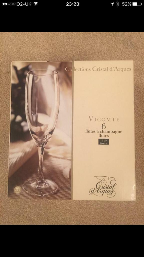 image for Champagne flutes brand new 