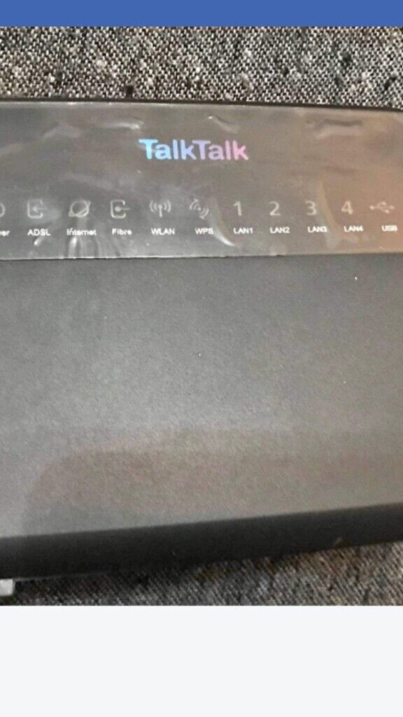 image for Brand new Talktalk Router 