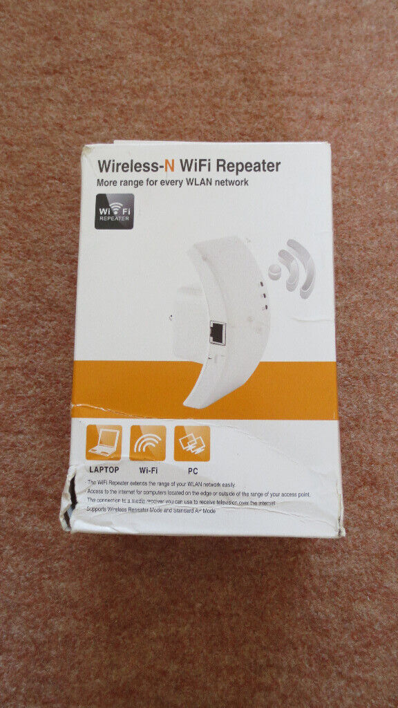 Brand New Universal Wireless Wi-Fi Repeater (Dual 110/220 voltage )