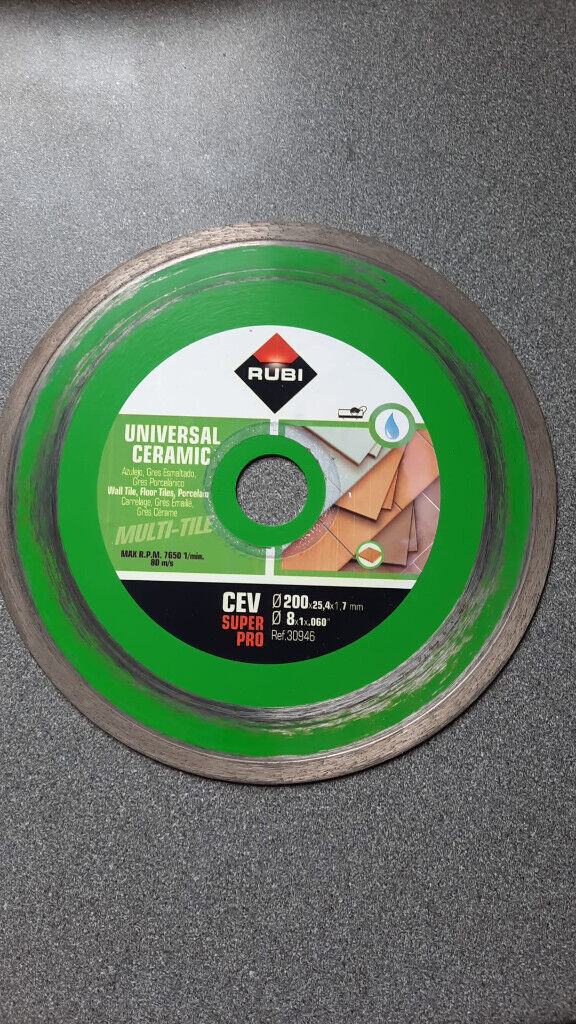 image for  RUBI 30946 200 mm Diamond Blade 