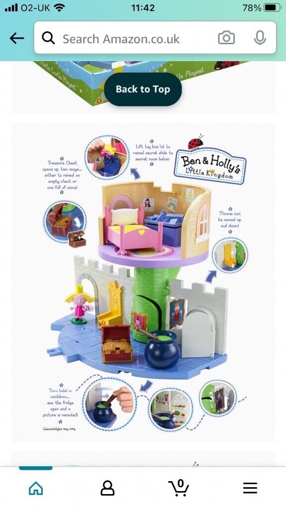 Ben and Holly castle