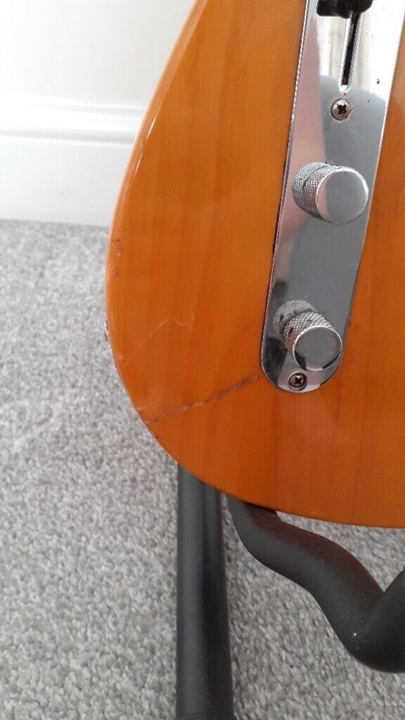 Fender squier telecaster left handed guitar