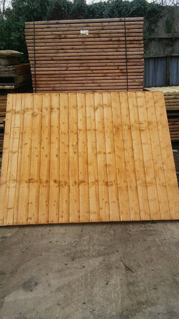 image for 6ft Fencing panels. Feather edge. £39 each