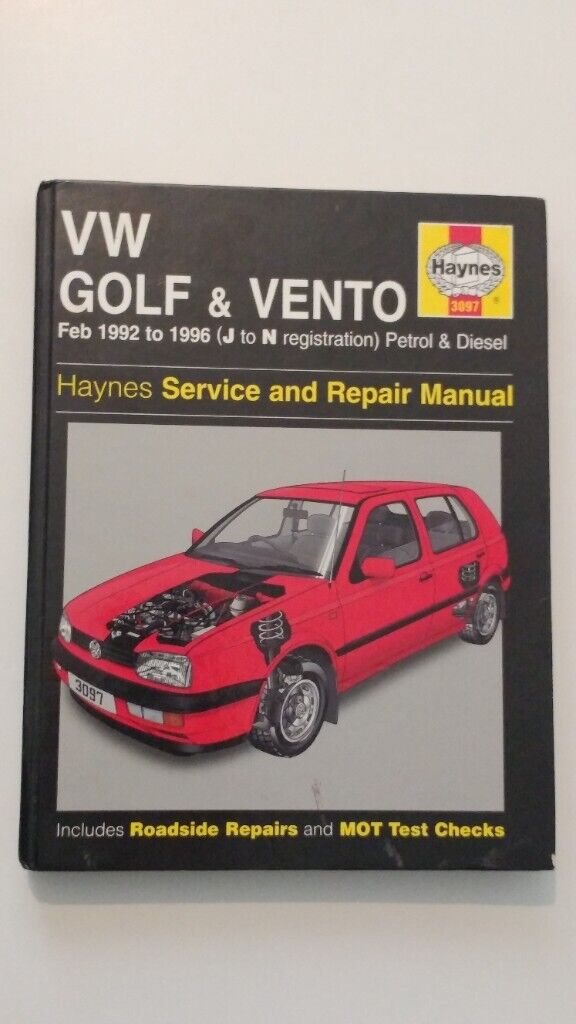 VW Golf & Vento Haynes Manual