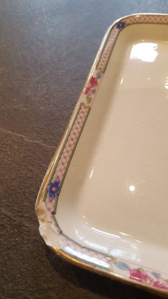 vintage cheese dish