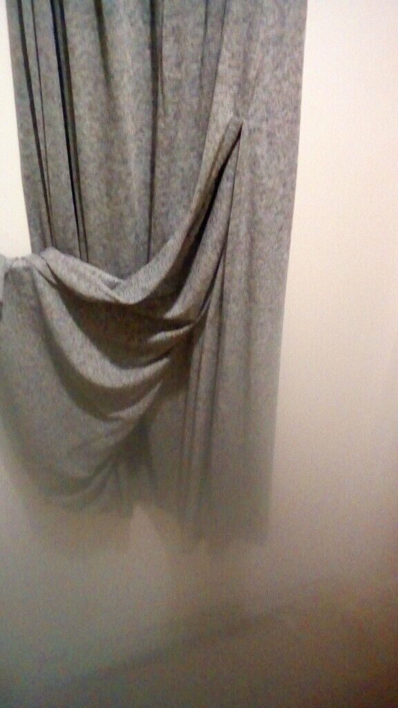 Ladies grey Maxi sleeveless dress