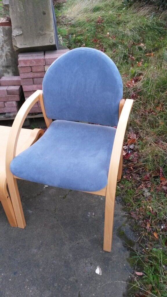 reception chairs and table
