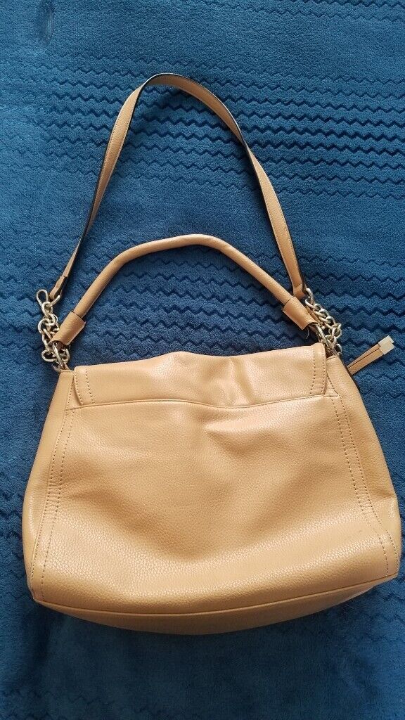 River Island handbag, brownish yellow color, good condition  £3.5
