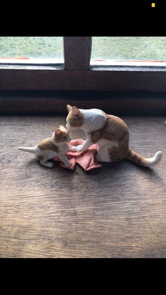 Cat ornaments Sherratt and Simpson 