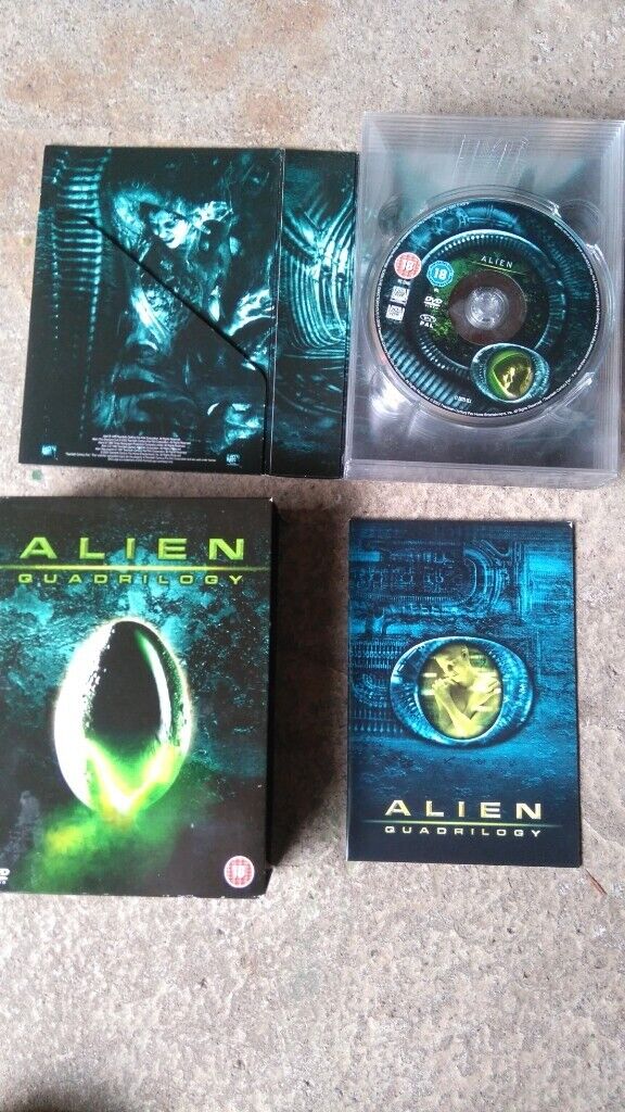 IDEAL GIFT - Alien Quadrilogy DVD Boxset