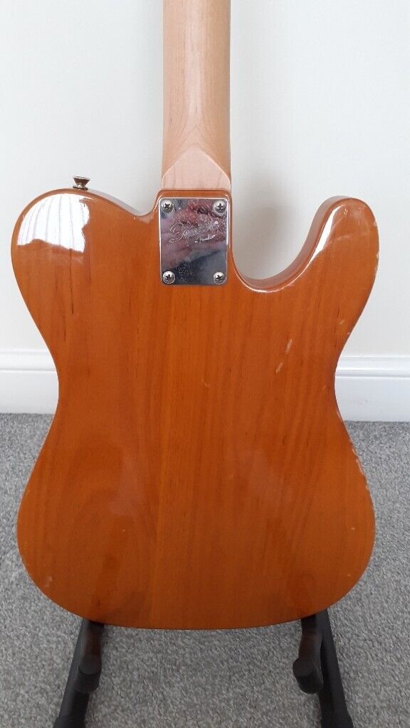Fender squier telecaster left handed guitar