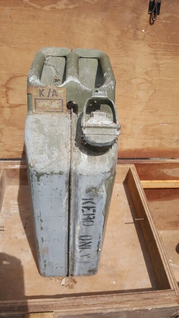 Jerry Can  very heavy from 1979 REDUCED 