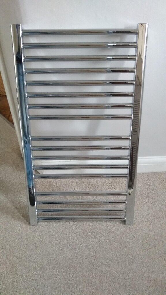 Chrome Towel rail/radiator 500 x 862 new | in Southwick, East Sussex |  Gumtree