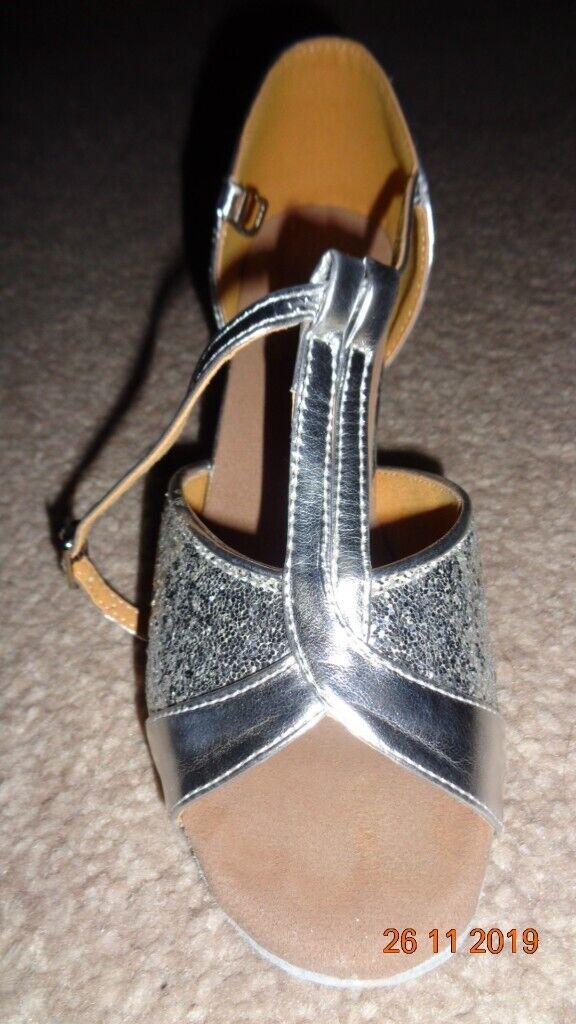 Silver Dance Shoes