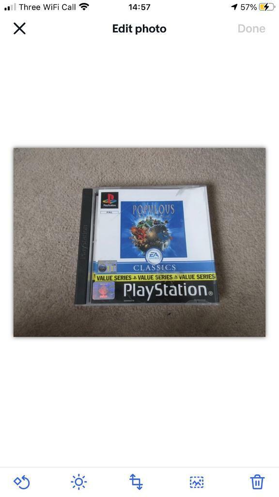 image for Populous: The Beginning (Sony PlayStation 1, 1999) - European Version