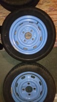 Classic vw beetle steel wheels