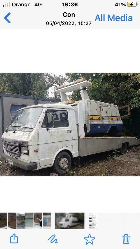 Volkswagen LT starts and drives needs recommissioning 