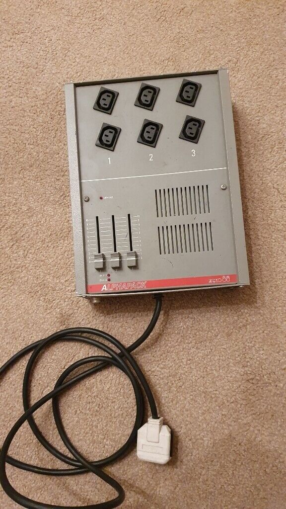 Zero88 Alpha Pack Dimmer. MK.I.