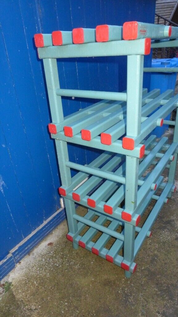 Rea Stacarac plastic shelf stackable racking