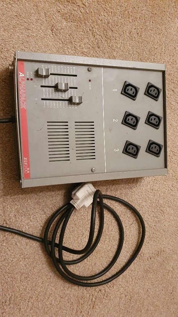 Zero88 Alpha Pack Dimmer. MK.I.