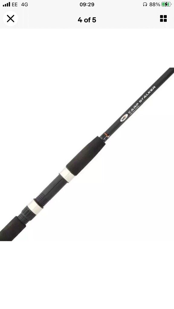 image for Brand new 8 foot carp stalker fishing rod 