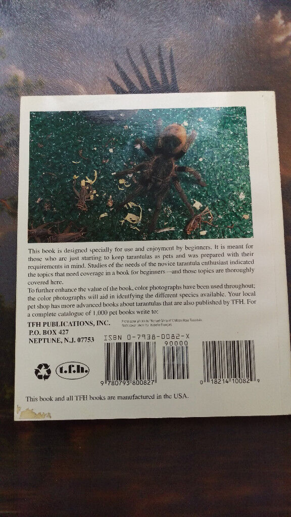 Reptile Care Books Lizard Tarantula