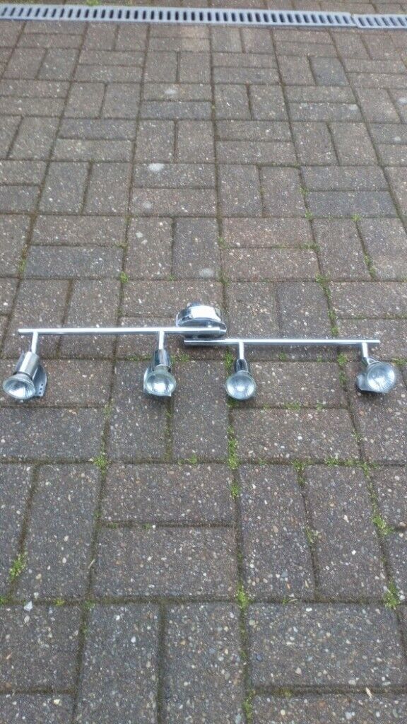 image for Ceiling light 4 spotlight in chrome 