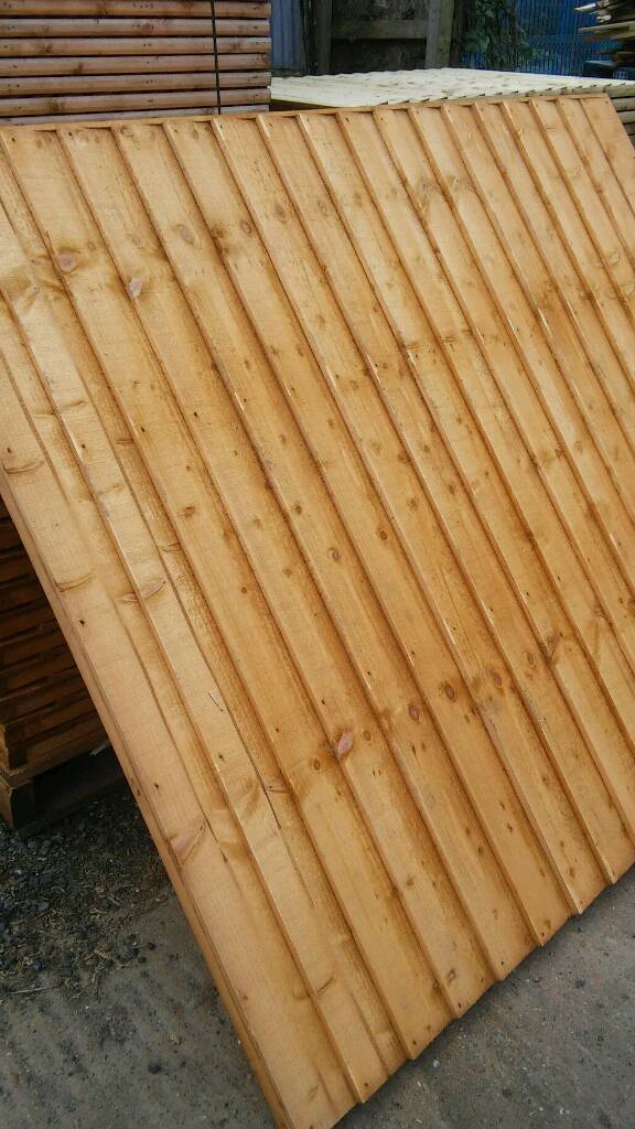 5ft Feather Edge Fence Panels £37.00 each