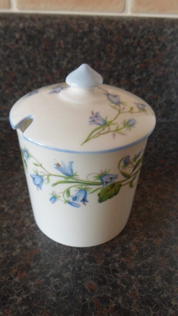 image for Shelley vintage jam pot with lid - offers invited