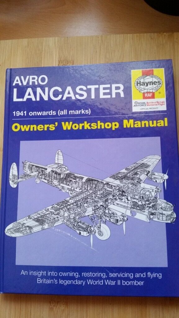 image for HAYNES LANCASTER BOMBER WORKSHOP MANUAL
