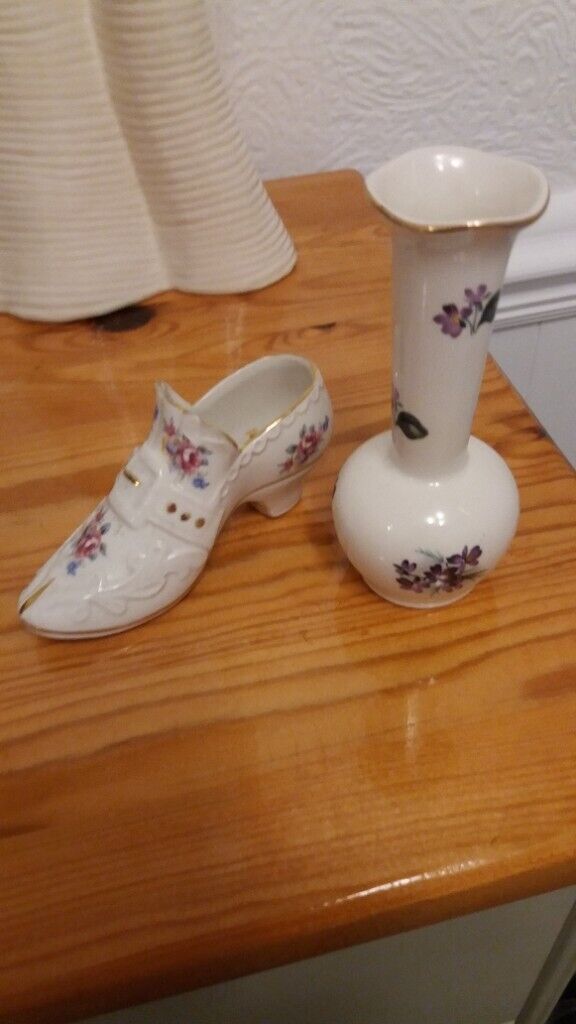 image for Porcelain Vase and Shoe