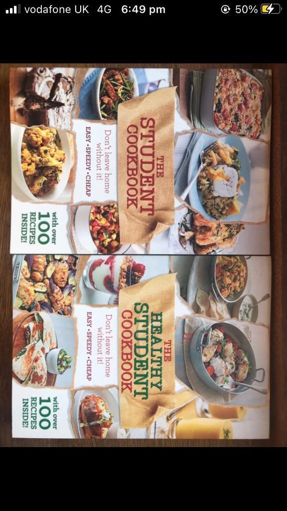 Student cookbooks x2 