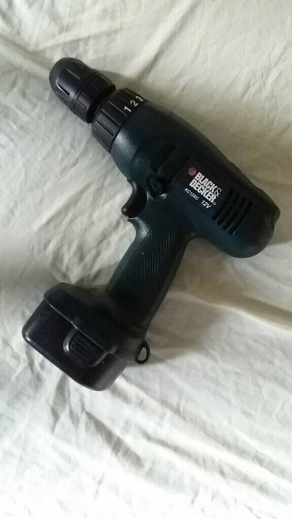DRILL BLACK & DECKER spare and repairs