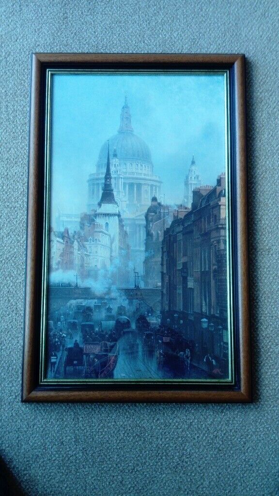 image for Framed St. Paul's print. 