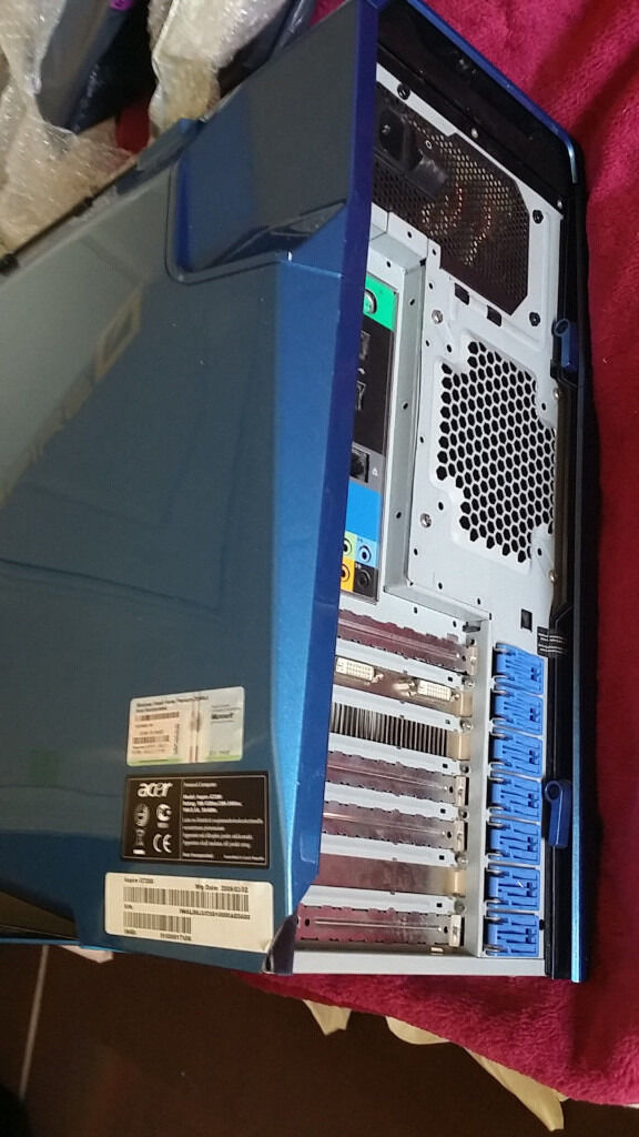 ACER ASPIRE PREDATOR G77-200 WATER COOLING,GRAPHIC CARD, AMD PHENOM QUAD CORE  P.S READ THE AD  