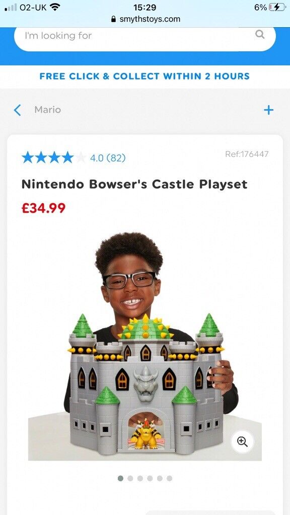 Mario Bowser’s Castle Playset