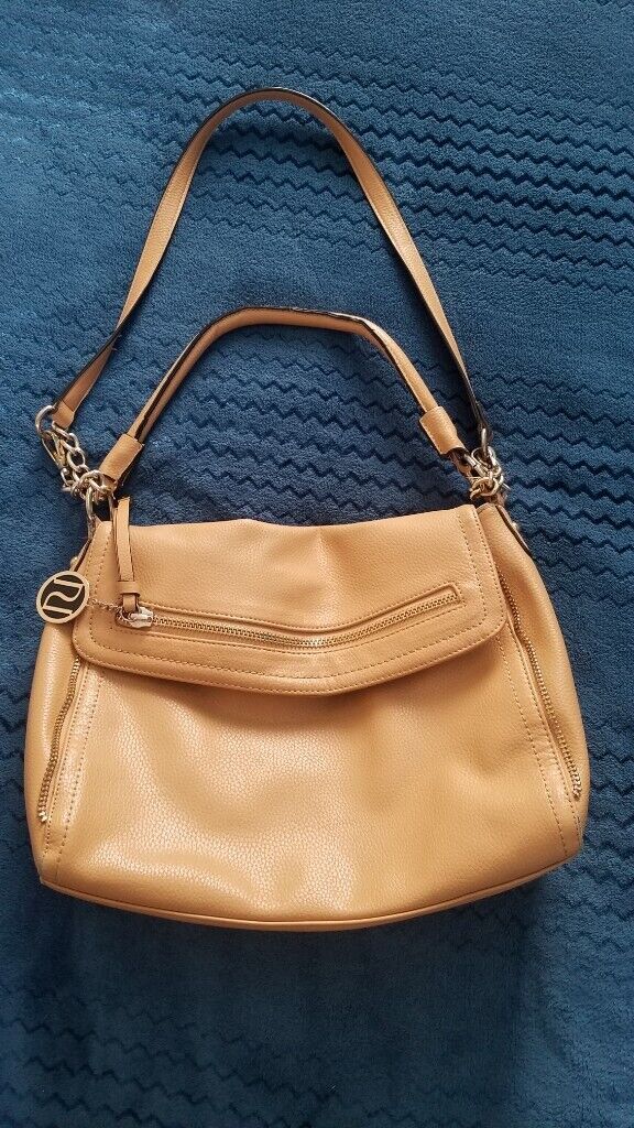 River Island handbag, brownish yellow color, good condition  £3.5