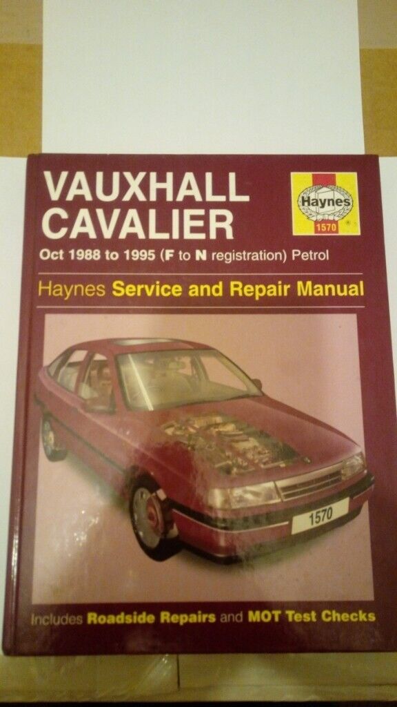 image for Haynes  Vauxhall Cavalier Service Repair Manual 1988 to 1995 PETROL MODELS