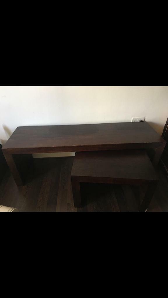 image for Sheesham set of 2 tables 