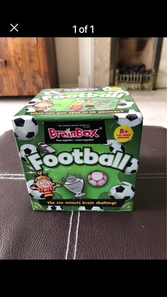 image for Brainbox football memory game 
