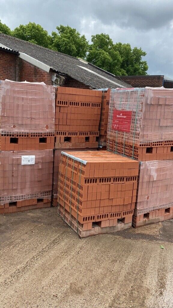 65m Red Engineering bricks (504pp) £300 plus VAT 