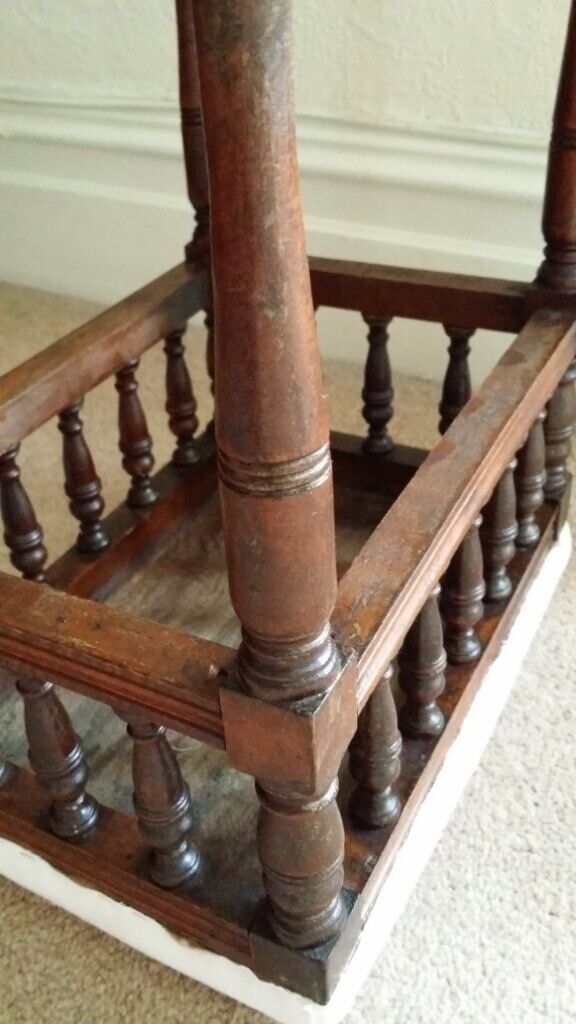 Antique fireside stool/footstool