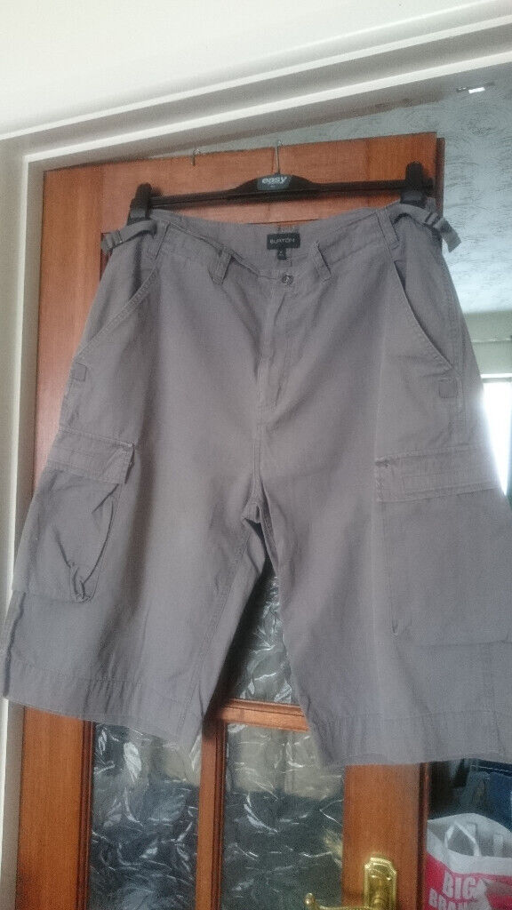 image for  CARGO SHORTS. WAIST 36ins. Burtons. New cond.