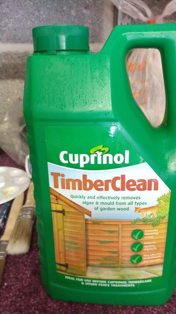 image for New Bottle Cuprinol Timber Clean 