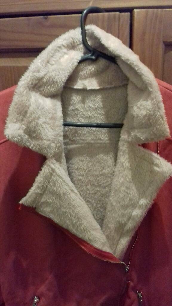 image for Aviator faux fur sheepskin jacket - brand new - free postage