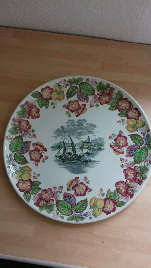 image for Copeland Spode &quot; Old Salem&quot; charger